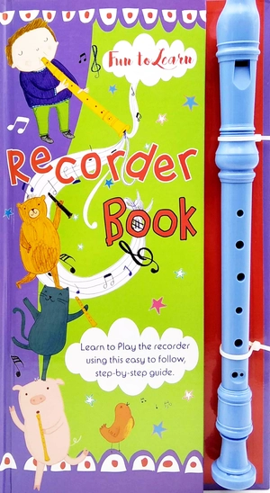 fun to learn recorder book - blue - Ảnh 2