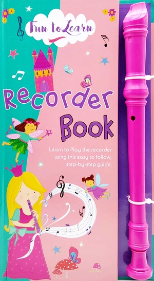 fun to learn recorder book - pink - Ảnh 2