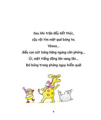 gấu bobbi đá bóng - Ảnh 6
