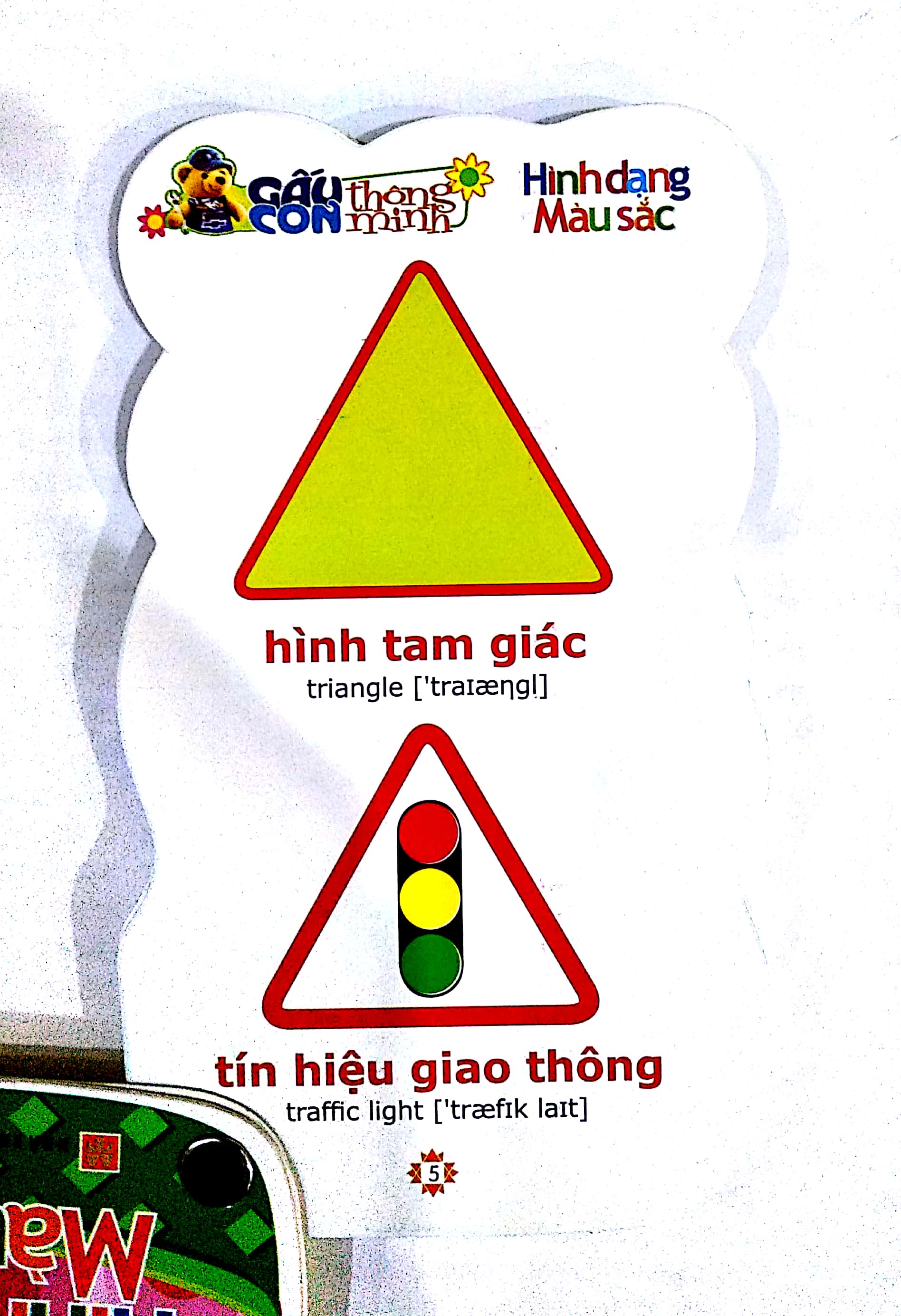 gấu con thông minh - hình dạng, màu sắc (dành cho trẻ mầm non) - Ảnh 6