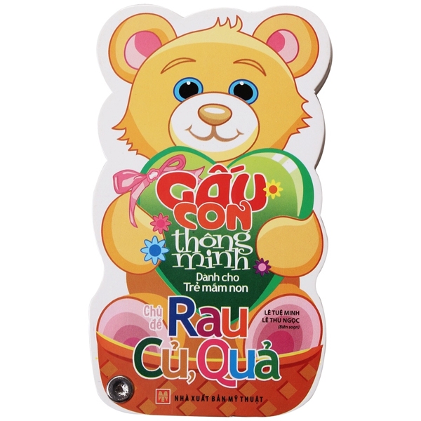 gấu con thông minh - rau củ quả (dành cho trẻ mầm non)