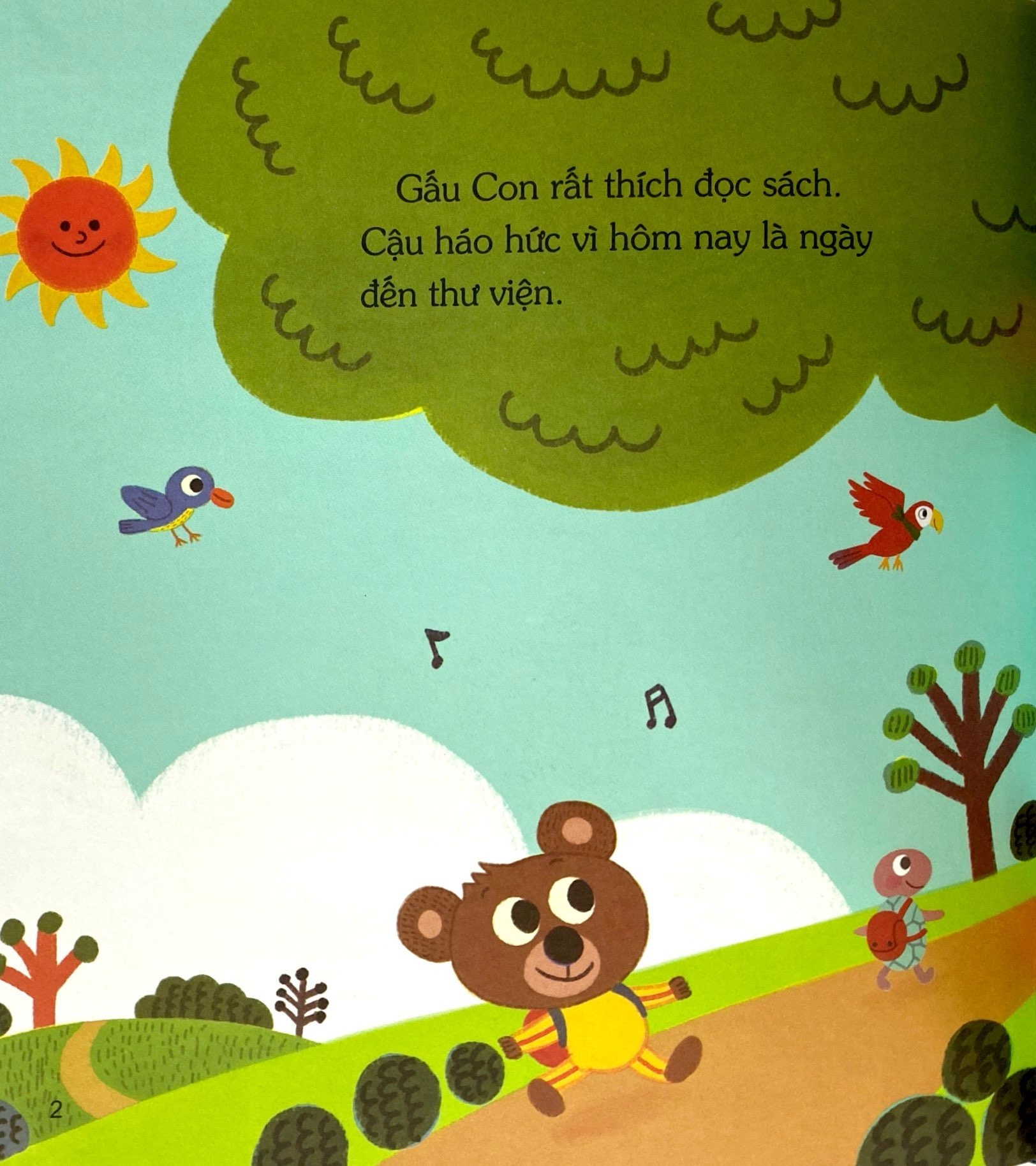 gấu con tinh nghịch - khả năng điều chỉnh bản thân - gấu con đi thư viện (tái bản 2024) - Ảnh 3