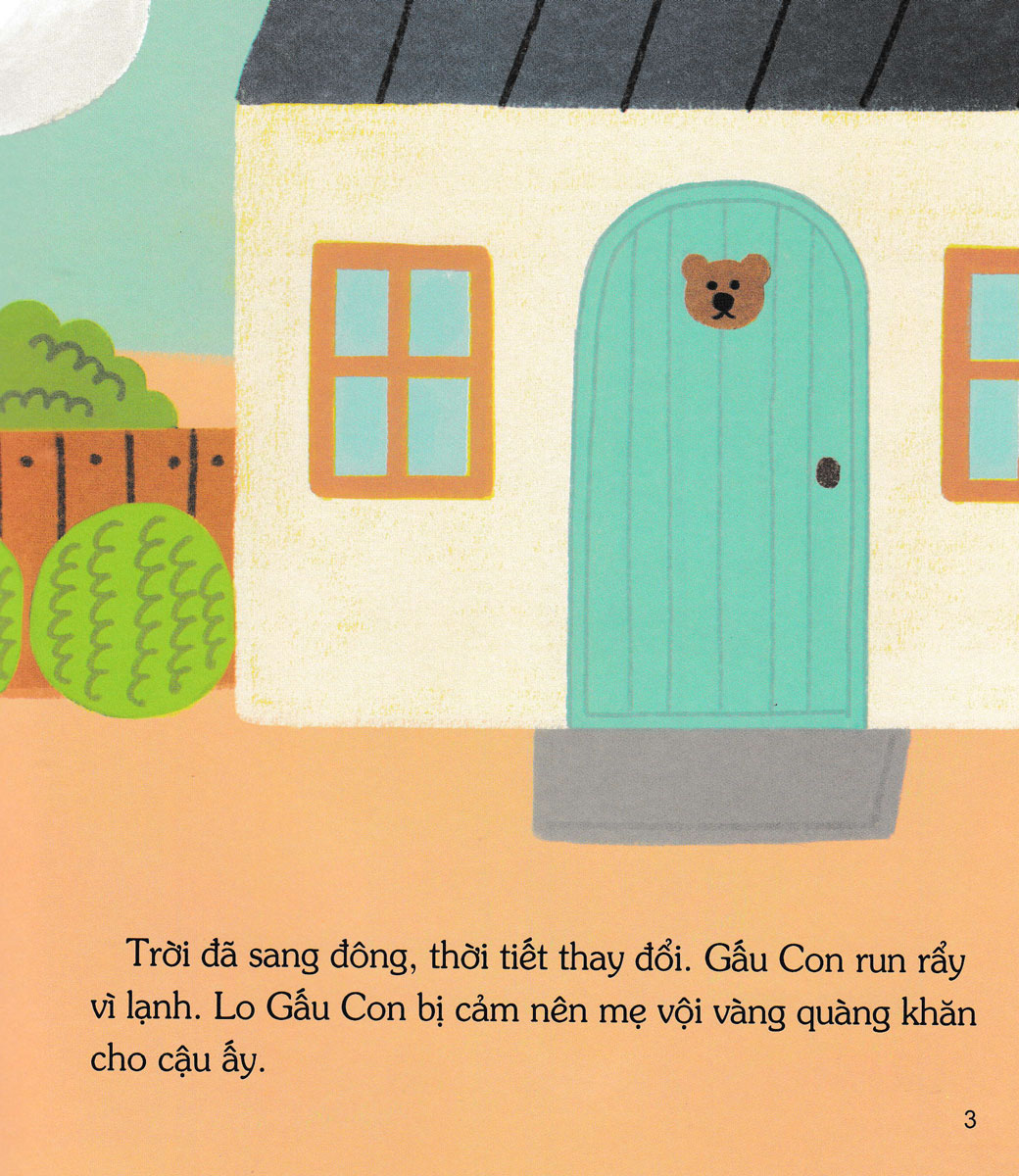 gấu con tinh nghịch - sự đồng cảm: gấu con bị cảm - Ảnh 4