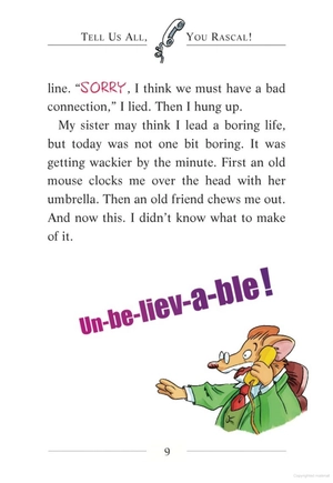 geronimo stilton - book 6 - paws off, cheddarface! - Ảnh 10
