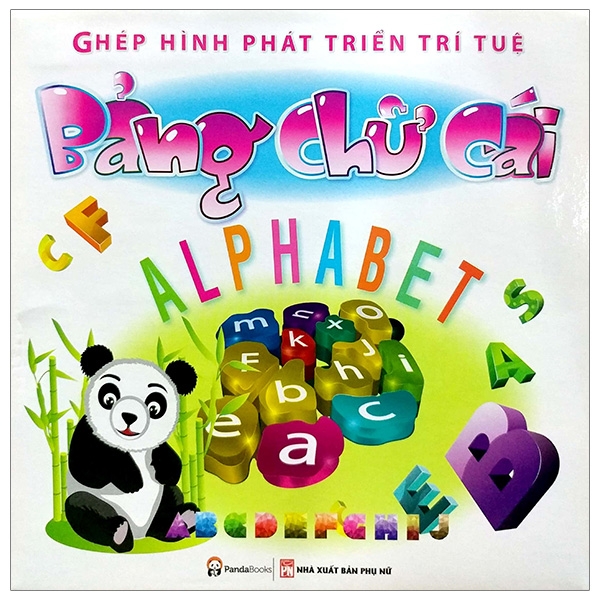 ghép hình phát triển trí tuệ - chữ cái (tái bản 2019)