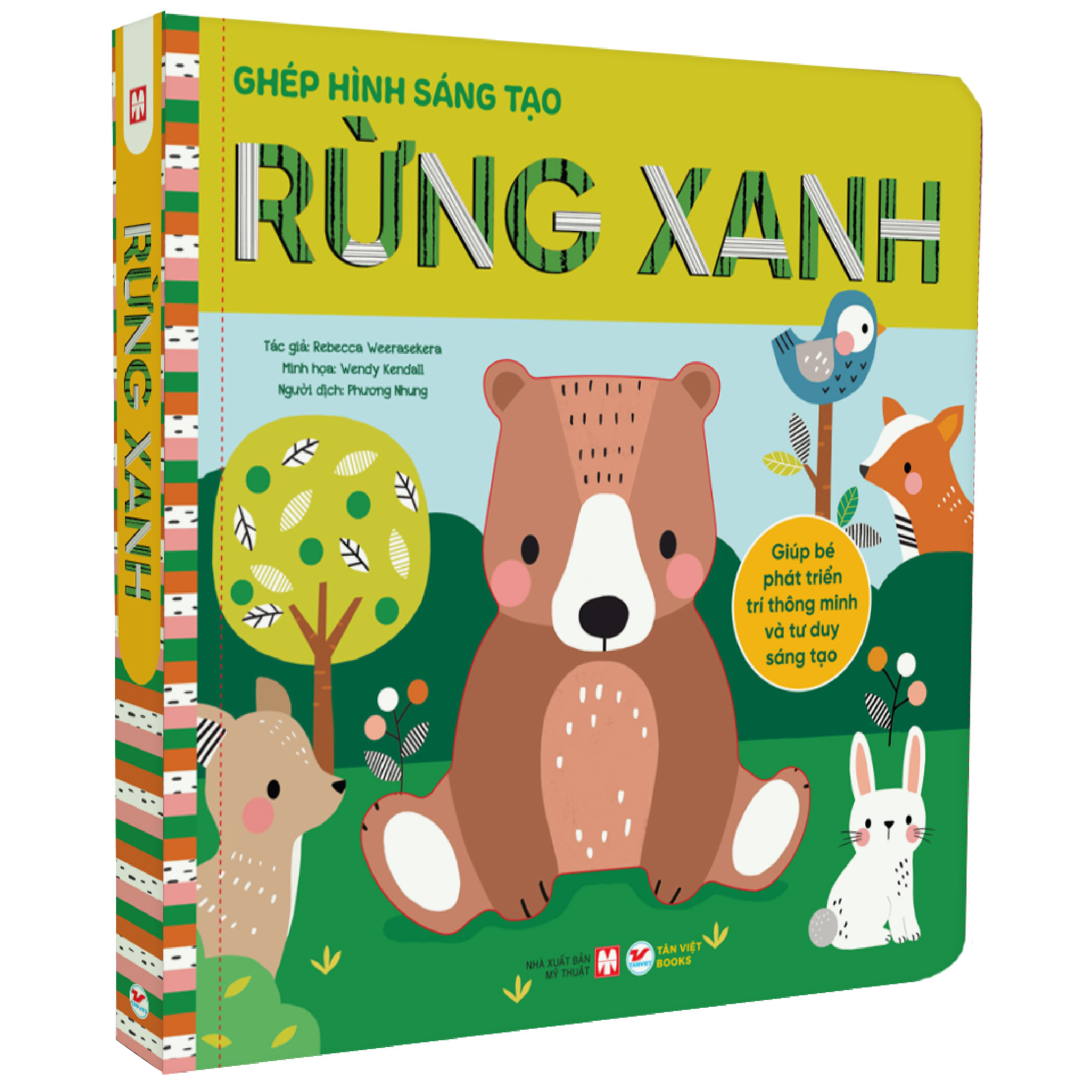 ghép hình sáng tạo - rừng xanh - Ảnh 2