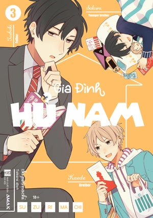 gia đình hủ nam - tập 3 - tặng kèm 2 bookmark bế hình - Ảnh 2