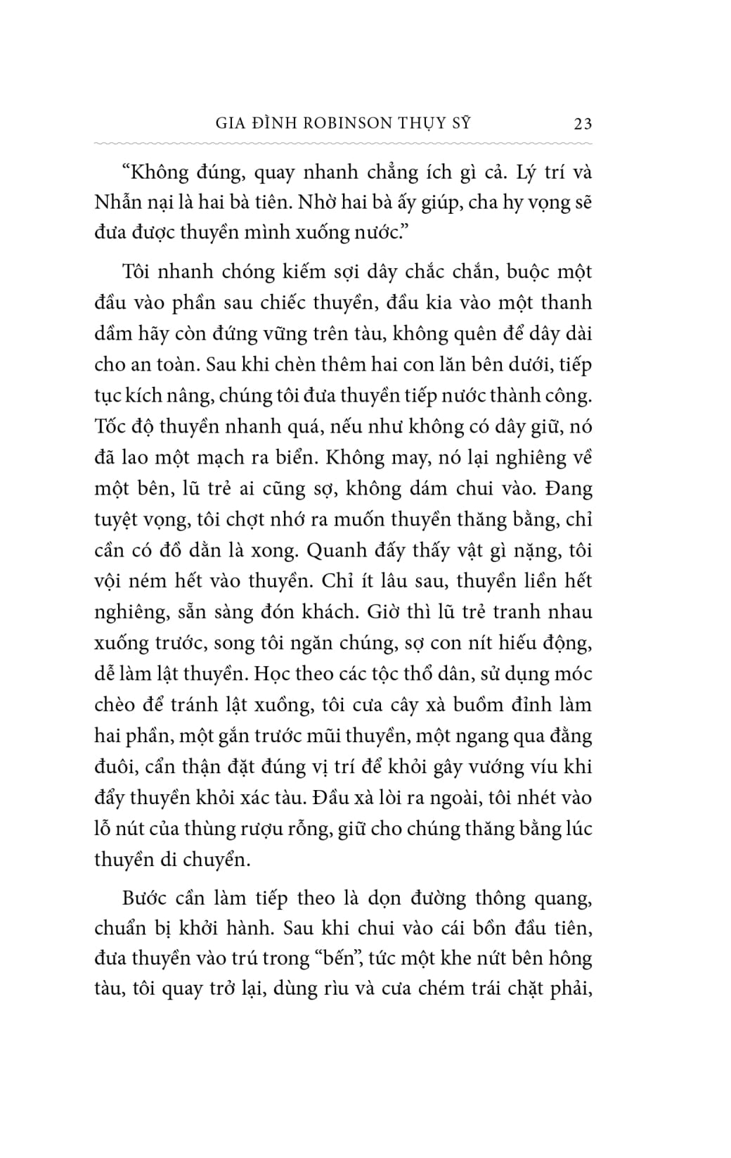gia đình robinson thụy sỹ - bìa vải - Ảnh 18