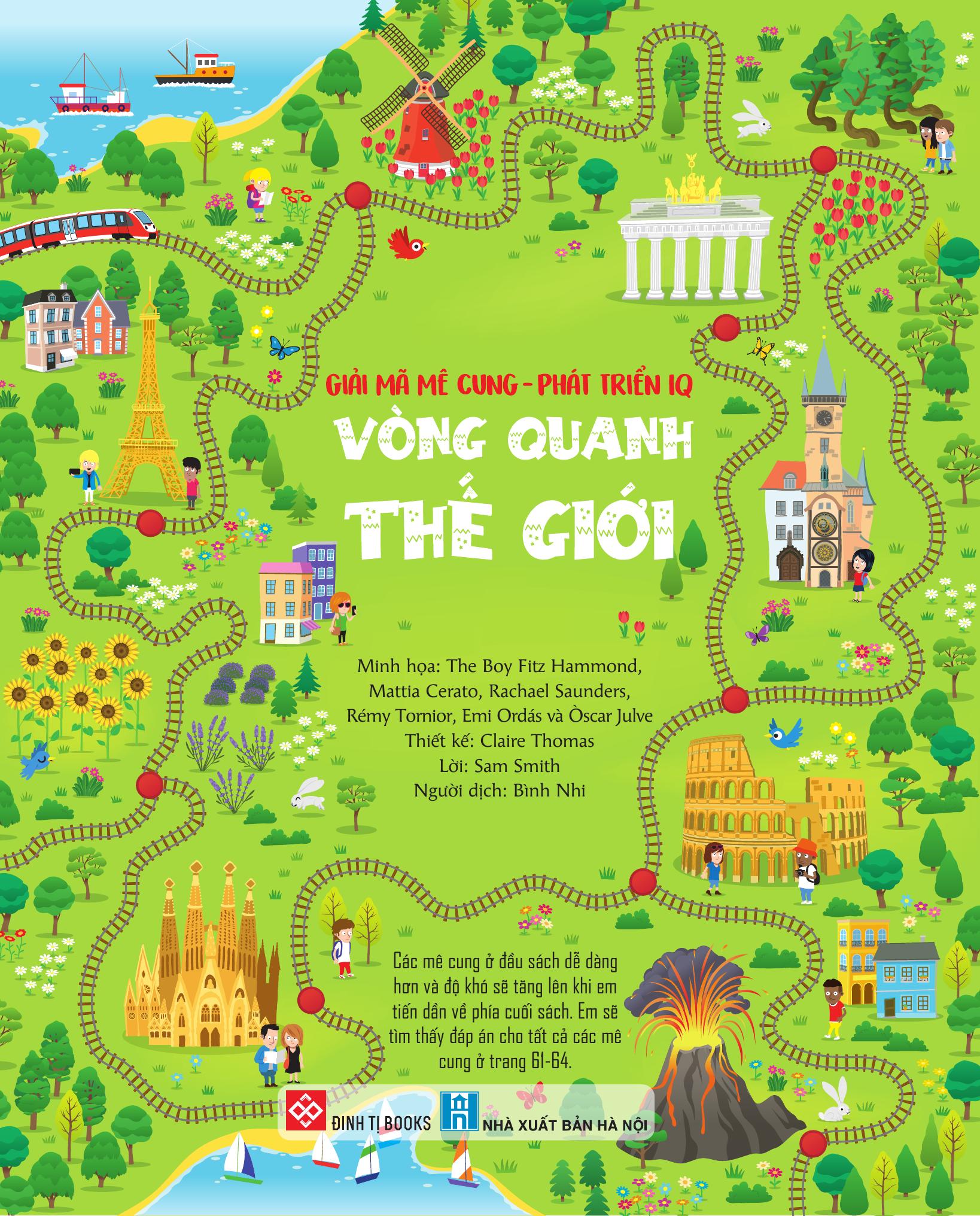 Giải Mã Mê Cung - Phát Triển IQ - Vòng Quanh Thế Giới - Ảnh 3