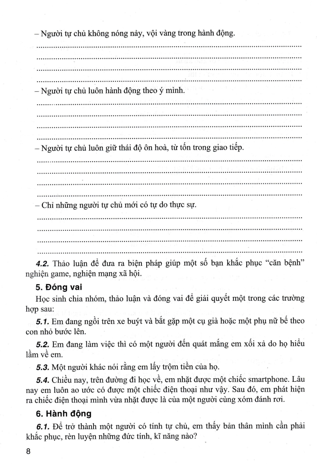 Giáo Dục Đạo Đức, Kĩ Năng Sống Dành Cho Học Sinh Lớp 9 - Ảnh 7