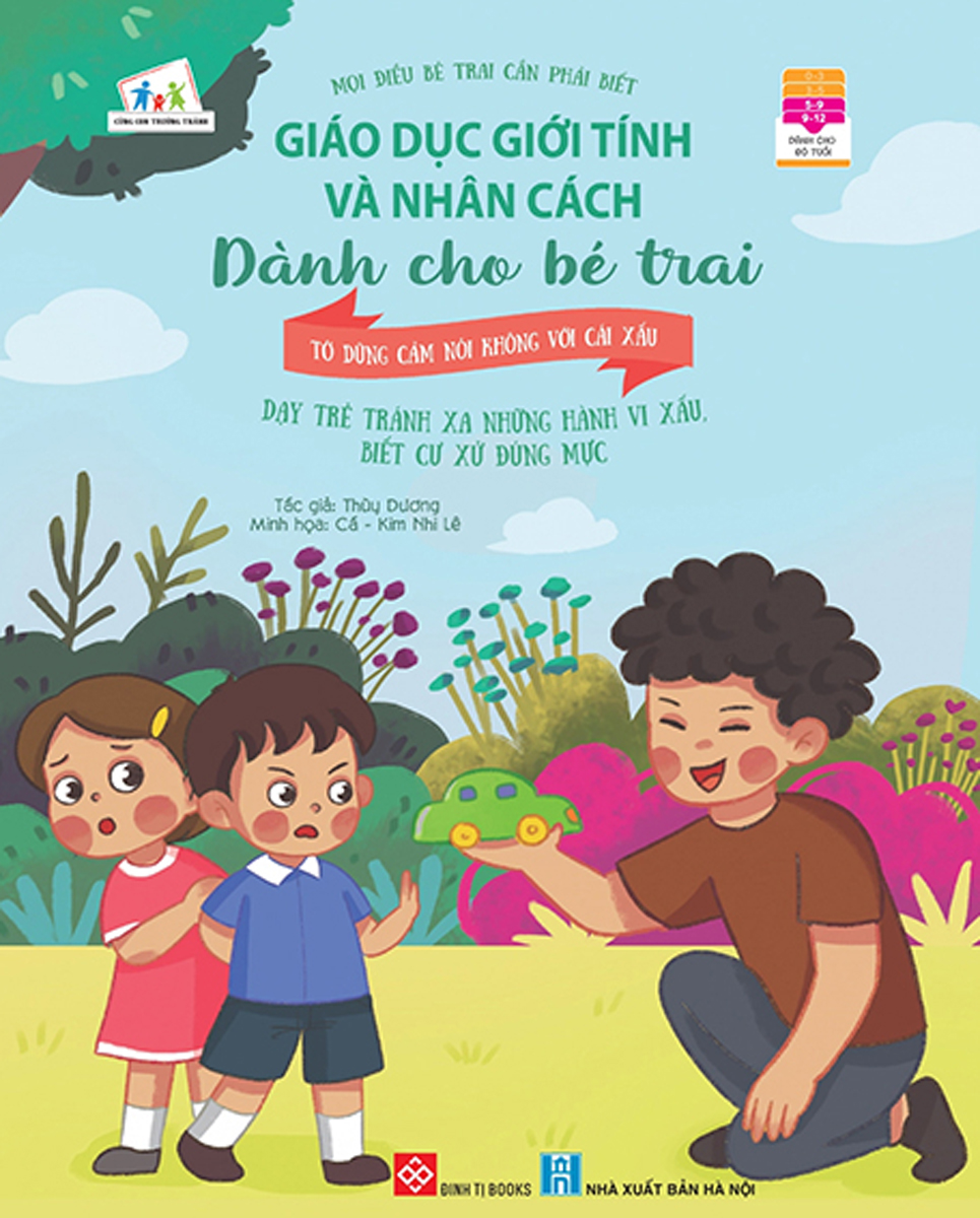 giáo dục giới tính và nhân cách dành cho bé trai - mọi điều bé trai cần phải biết - tớ dũng cảm nói không với cái xấu - Ảnh 2