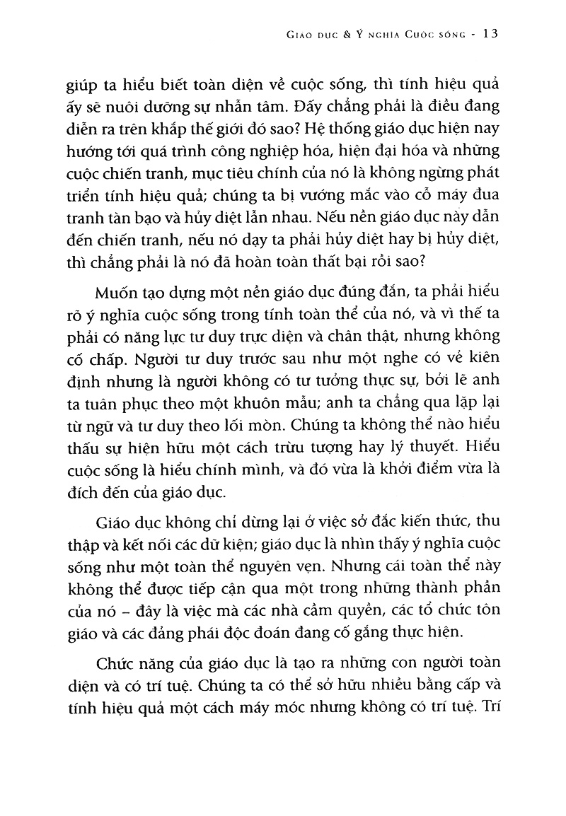 giáo dục và ý nghĩa cuộc sống (tái bản 2022) - Ảnh 9