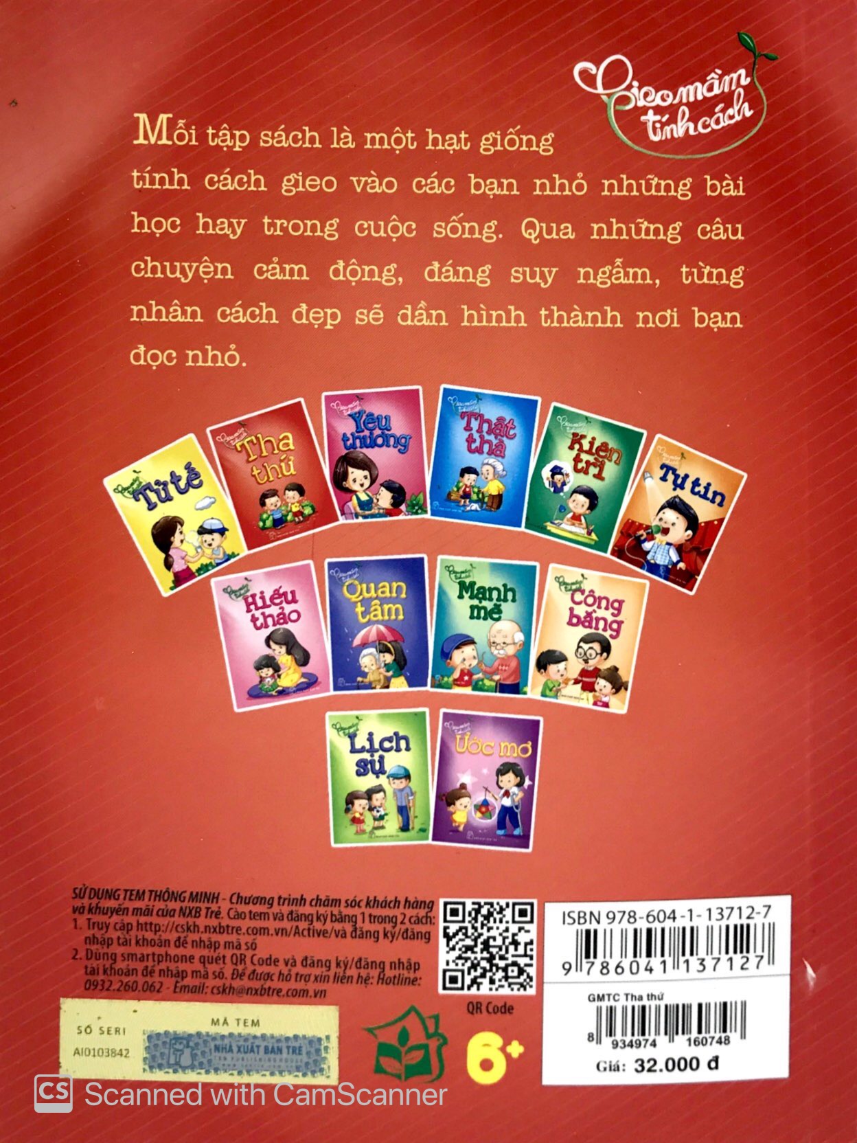gieo mầm tính cách - tha thứ (tái bản 2019) - Ảnh 11