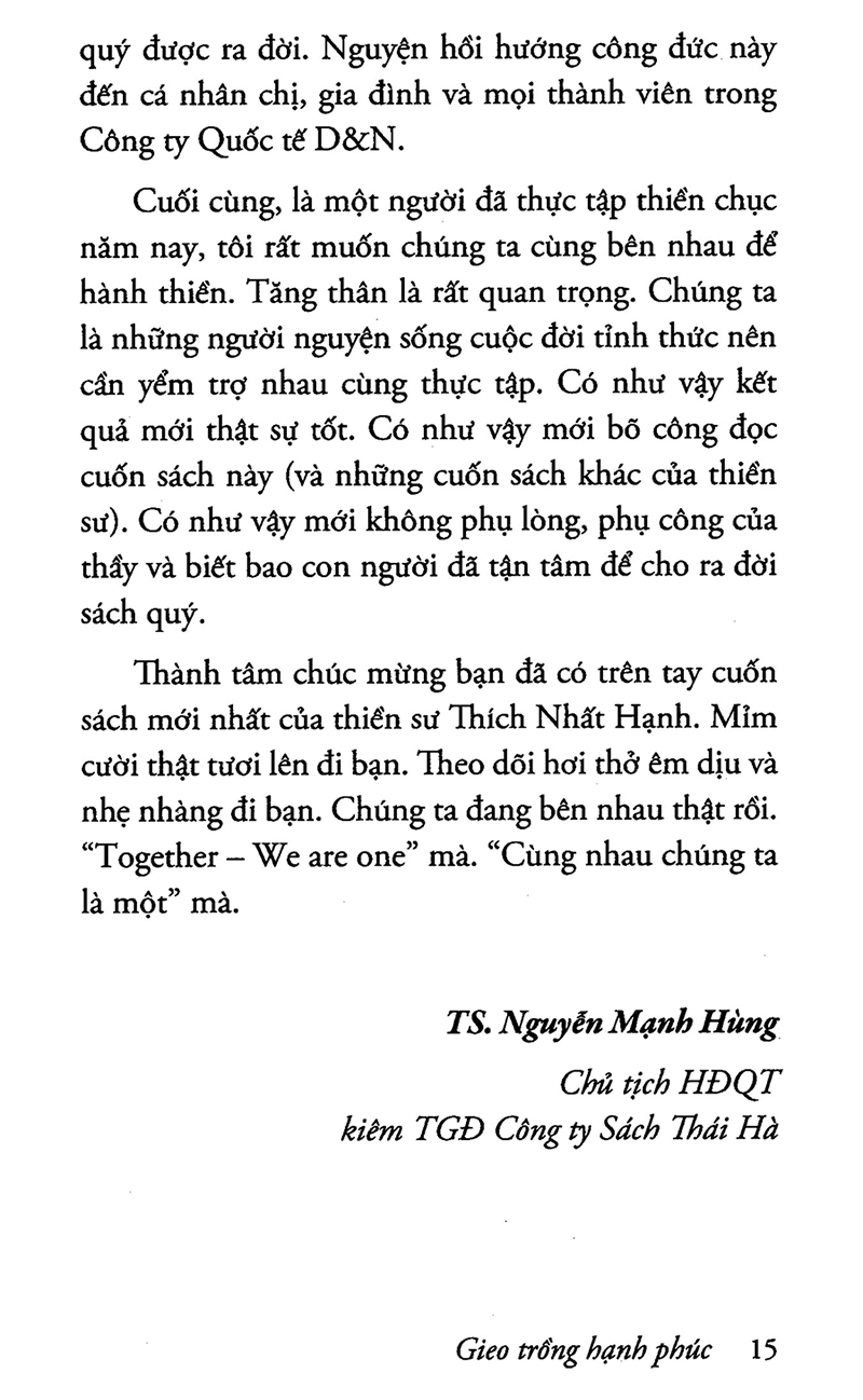 gieo trồng hạnh phúc (tái bản 2021) - Ảnh 11