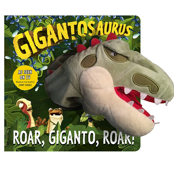 gigantosaurus - roar, giganto, roar! (puppet book)