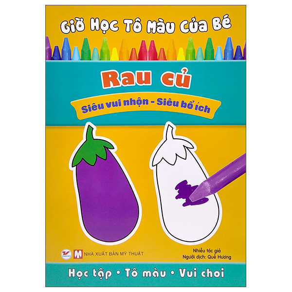 giờ học tô màu của bé - rau củ (siêu vui nhộn - siêu bổ ích)