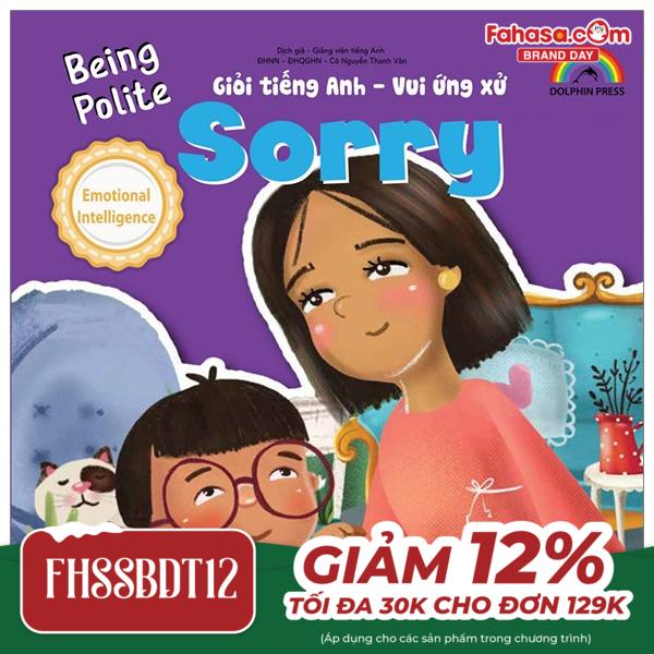 giỏi tiếng anh - vui ứng xử - being polite - sorry