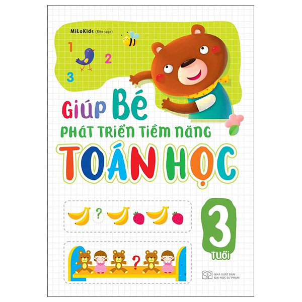 Giúp Bé Phát Triển Tiềm Năng Toán Học - 3 Tuổi (Tái Bản 2026)
