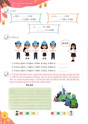 giúp em yêu thích học toán - lớp 4 - tập 1 - Ảnh 8