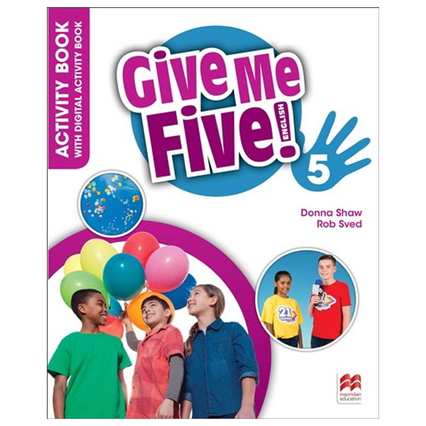 give me five! 5 - activity book