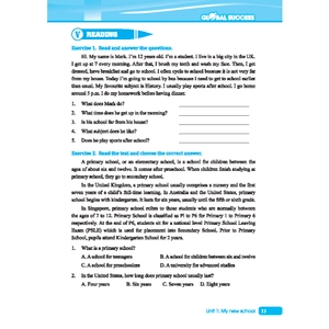 global success - bài tập cuối tuần tiếng anh 6 - tập 1 (có đáp án) - Ảnh 10