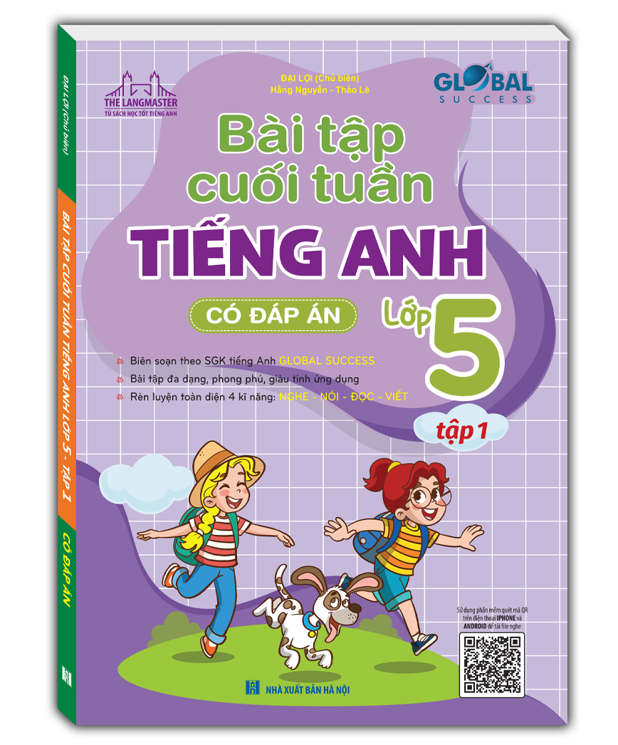 Global Success - Bai Tap Cuoi Tuan Tieng Anh Lop 5 - Tap 1 (Co Dap An) - Ảnh 2