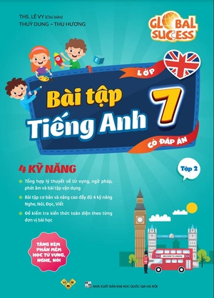 global success - bài tập tiếng anh 7 - tập 2 (có đáp án) - Ảnh 2