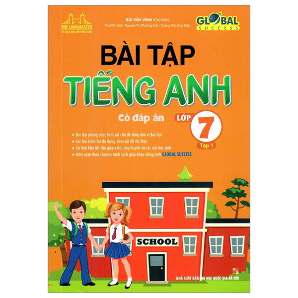 global success - bài tập tiếng anh lớp 7 - tập 1 (có đáp án) (tái bản 2024)