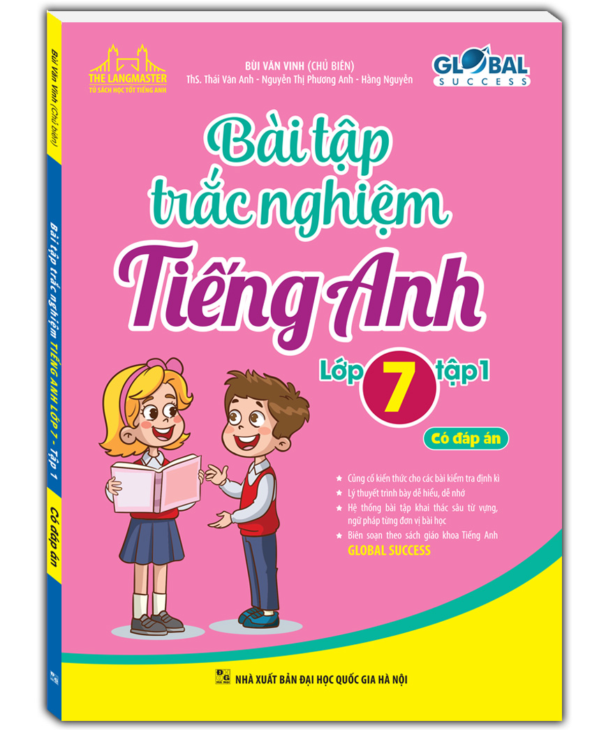 global success - bài tập trắc nghiệm tiếng anh lớp 7 - tập 1 (có đáp án) - Ảnh 2