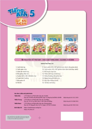 global success - tiếng anh 5 - sách học sinh - tập một (2024) - Ảnh 14
