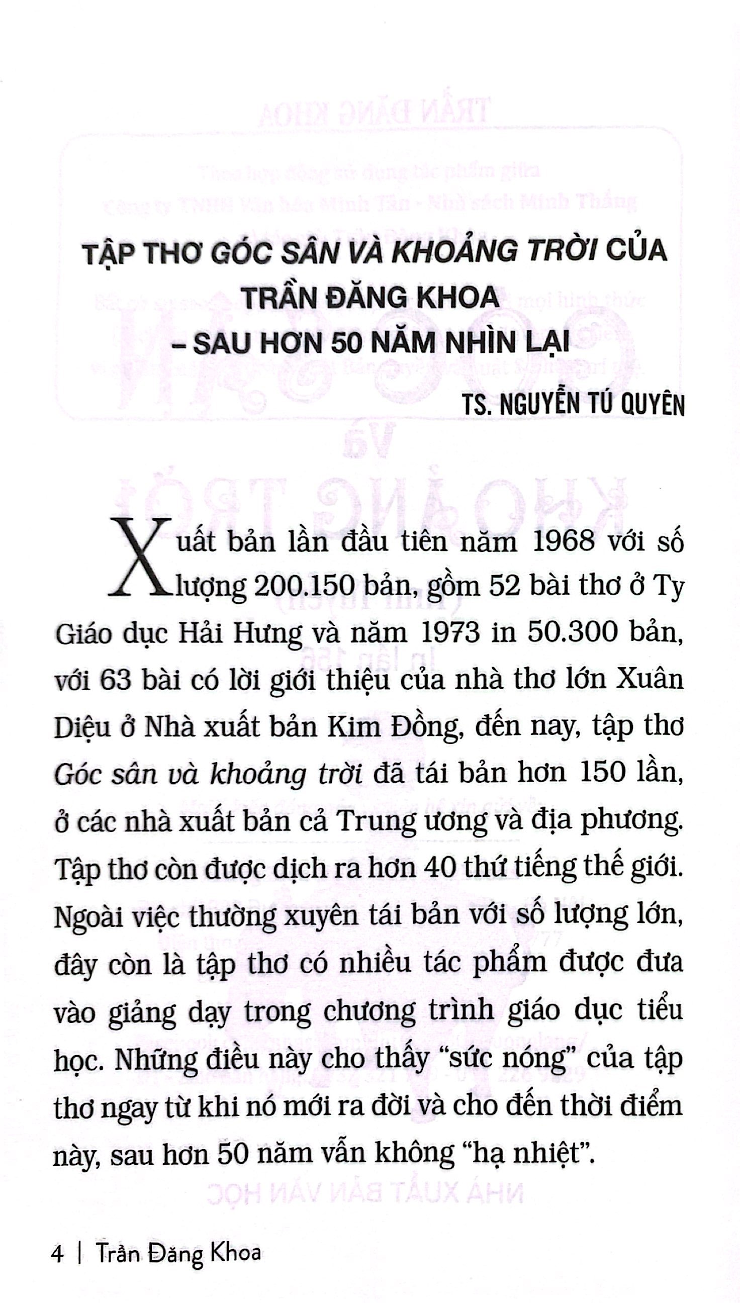 góc sân và khoảng trời (tái bản 2024) - Ảnh 5