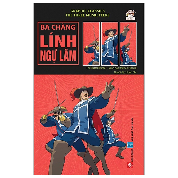 graphic classics - the three musketeers - ba chàng lính ngự lâm