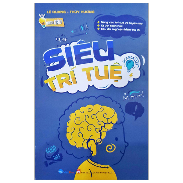 hack não - siêu trí tuệ: nâng cao trí tuệ và luyện não + iq với toán học + câu đố suy luận kiếm tra iq (tái bản 2023)