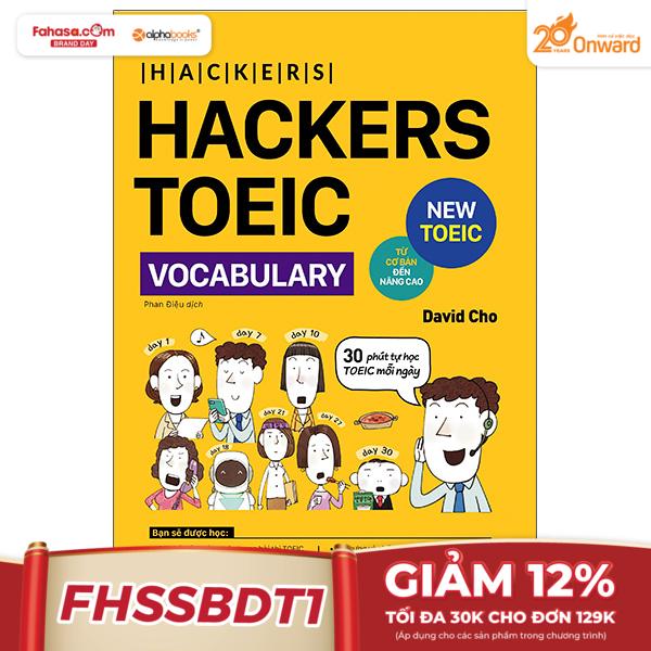 hackers toeic vocabulary (tái bản 2023)