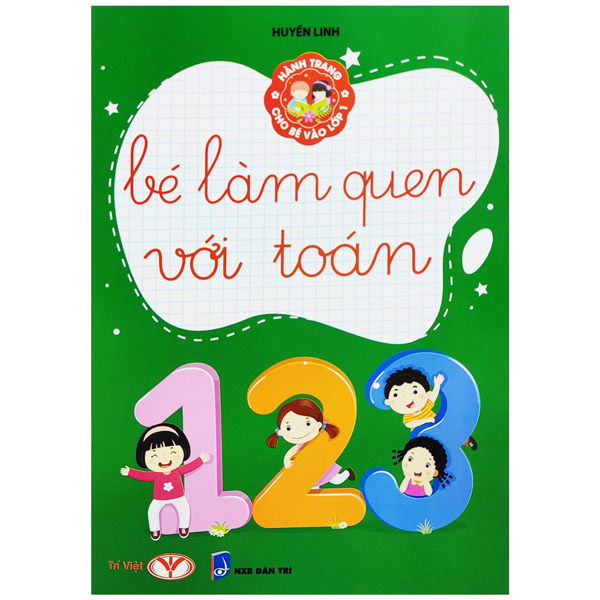 hành trang cho bé vào lớp 1 - bé làm quen với toán