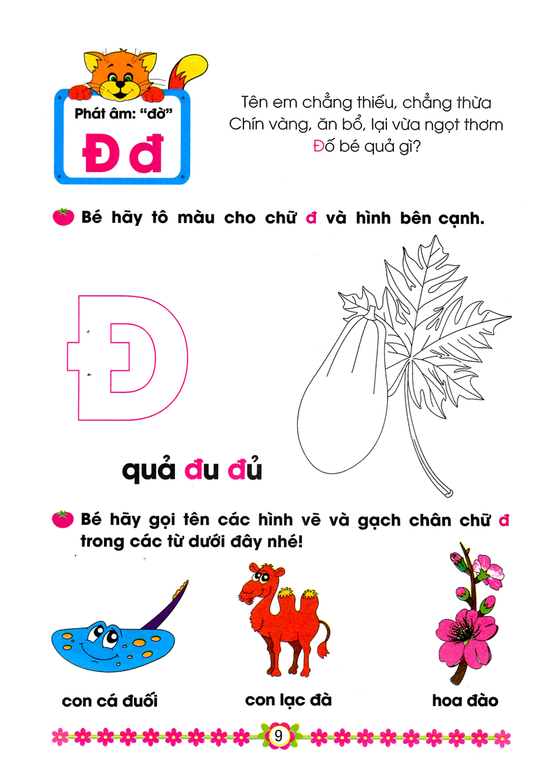 hành trang cho bé vào lớp 1 - bé nhận biết và làm quen với chữ cái - Ảnh 9