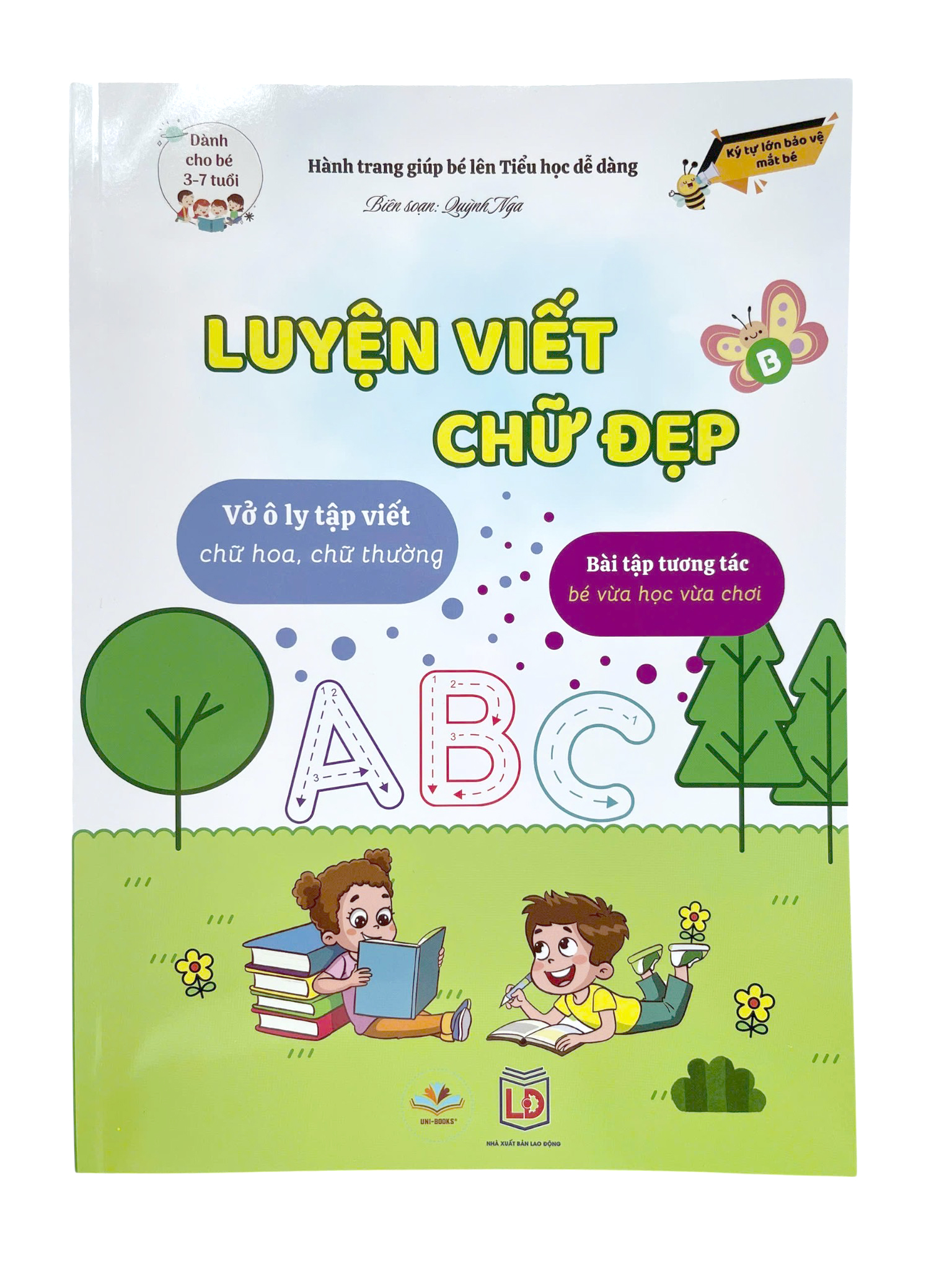 Hành Trang Giúp Bé Lên Tiểu Học Dễ Dàng - Luyện Viết Chữ Đẹp - Dành Cho Bé 3-7 Tuổi - Ảnh 2