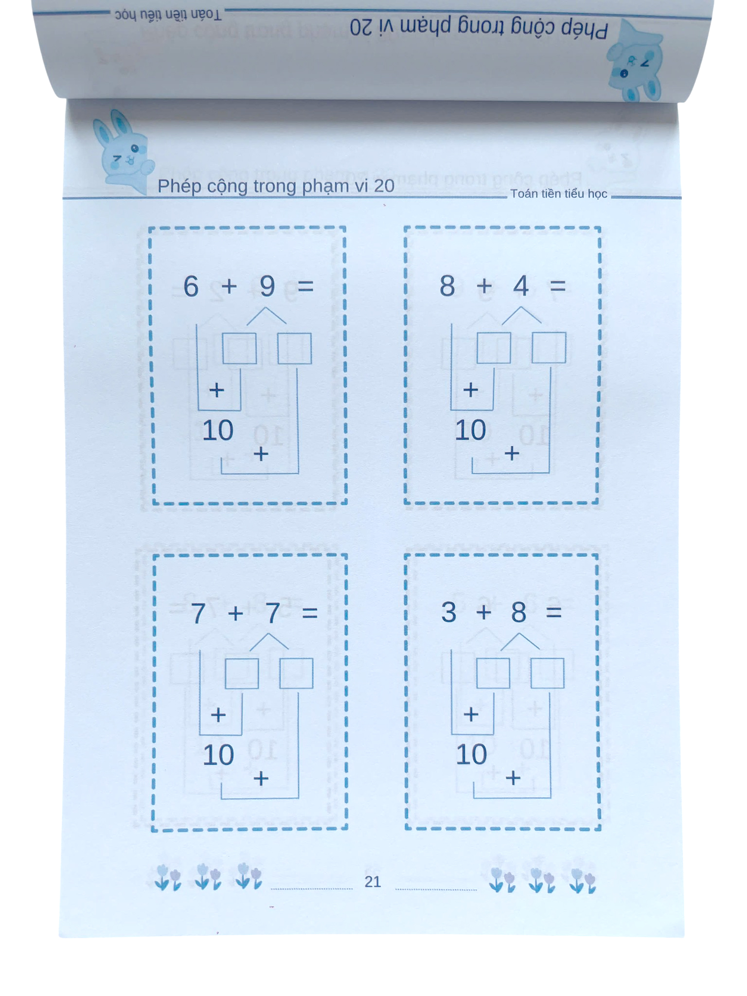 Hành Trang Giúp Bé Lên Tiểu Học Dễ Dàng - Phép Cộng Trừ Trong Phạm Vi 20 - Bộ Toán Tư Duy - Dành Cho Trẻ 6-8 Tuổi - Ảnh 5