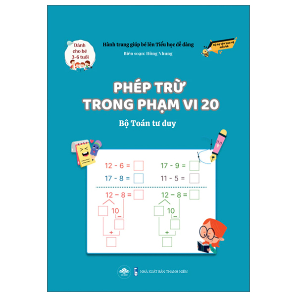 Hành Trang Giúp Bé Lên Tiểu Học Dễ Dàng - Tách-Gộp Số Trong Phạm Vi 20 - Bộ Toán Tư Duy - Dành Cho Trẻ 3-6 Tuổi - Ảnh 10