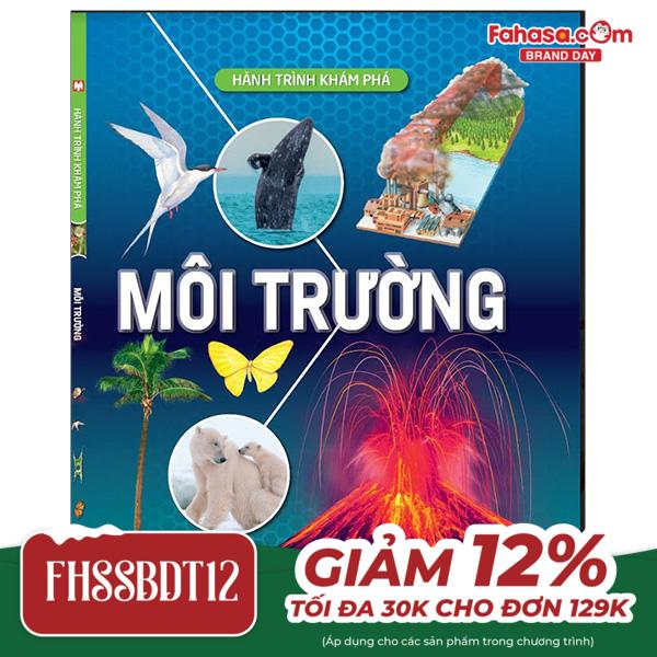 hành trình khám phá - môi trường - bìa cứng