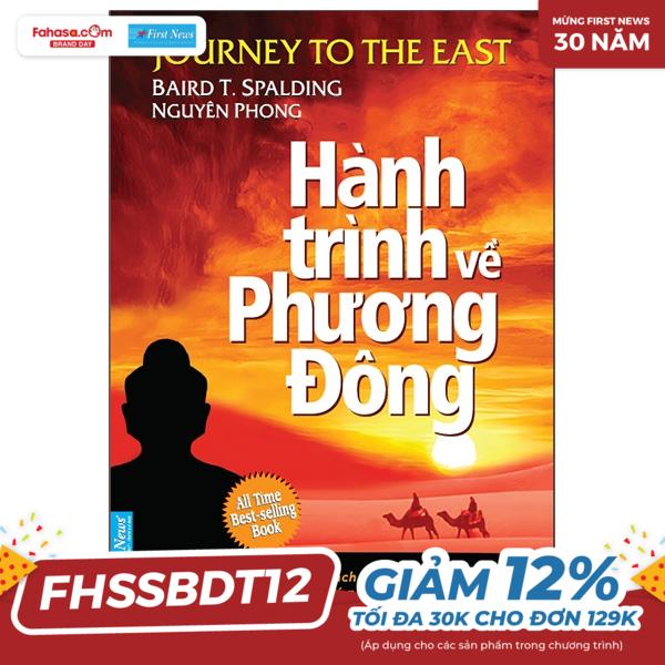 hành trình về phương đông (khổ nhỏ) - tái bản 2021