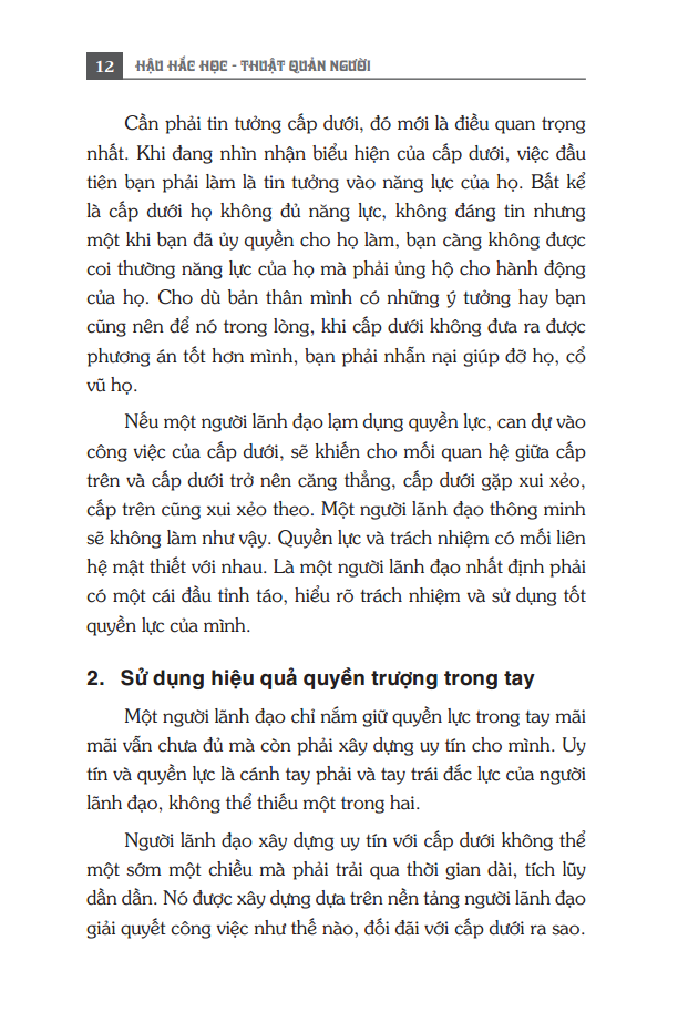 hậu hắc học - thuật quản người (tái bản) - Ảnh 8