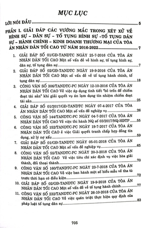 hệ thống án lệ và các giải đáp vướng mắc trong nghiệp vụ xét xử của tòa án nhân dân tối cao từ năm 2016 đến nay - Ảnh 3