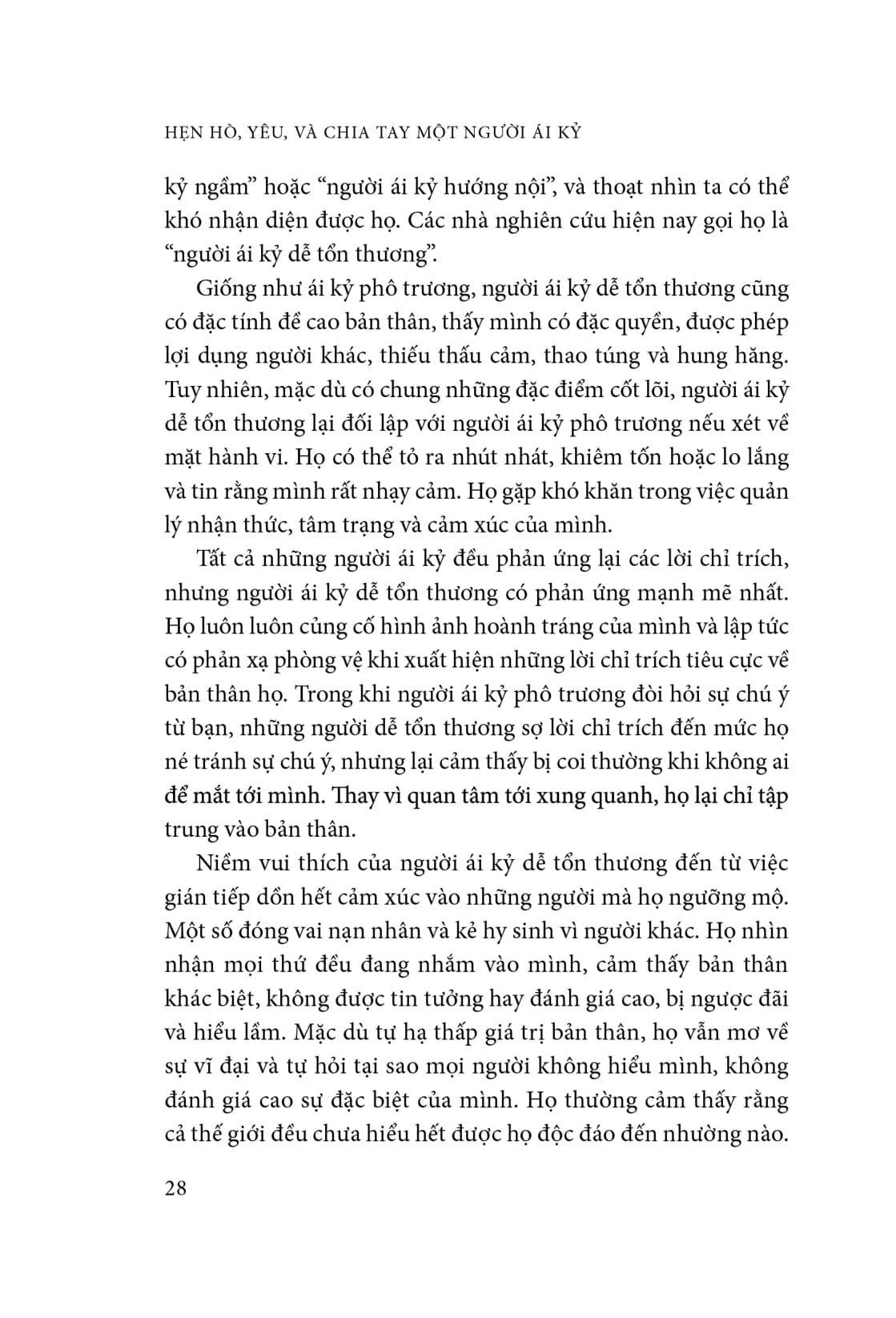 Hẹn Hò, Yêu Và Chia Tay Một Người Ái Kỷ - Các Công Cụ Cần Thiết Để Cải Thiện Hoặc Chấm Dứt Mối Quan Hệ Với Người Ái Kỷ Và Tình Trạng Bạo Hành - Ảnh 19