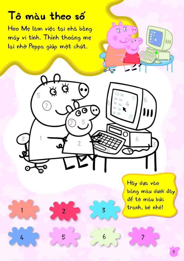 hí hoáy với peppa - gia đình đầm ấm - Ảnh 5