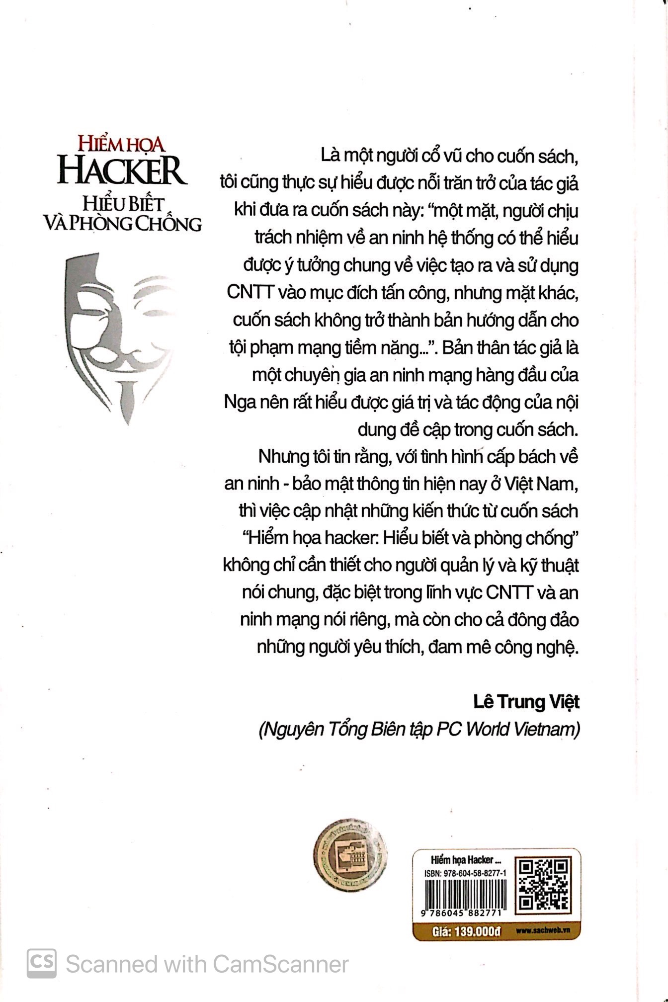 hiểm họa hacker hiểu biết và phòng chống (tái bản 2018) - Ảnh 11