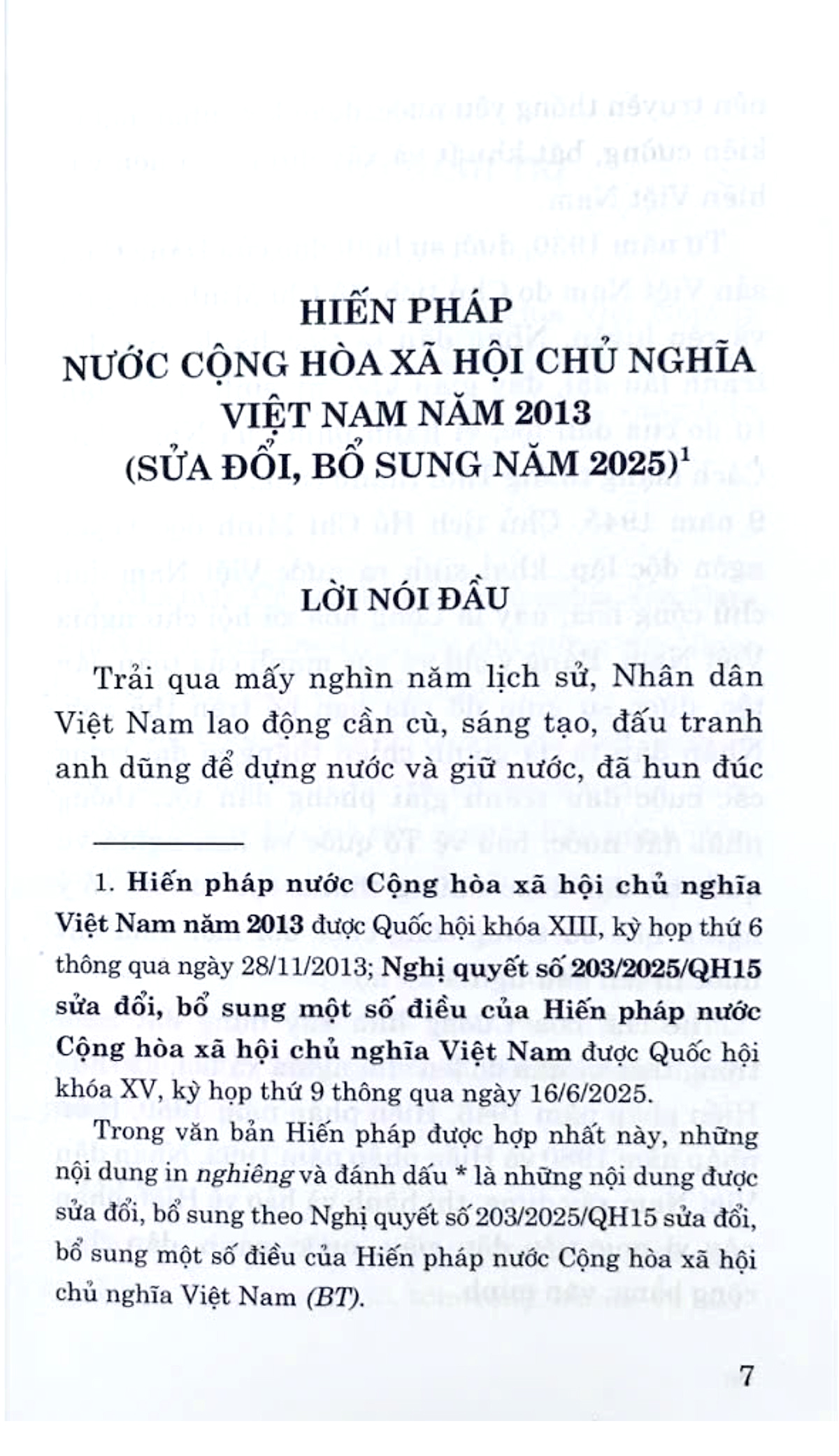 Hiến Pháp Nước Cộng Hòa Xã Hội Chủ Nghĩa Việt Nam Năm 2013 (Sửa Đổi, Bổ Sung Năm 2025) - Ảnh 6