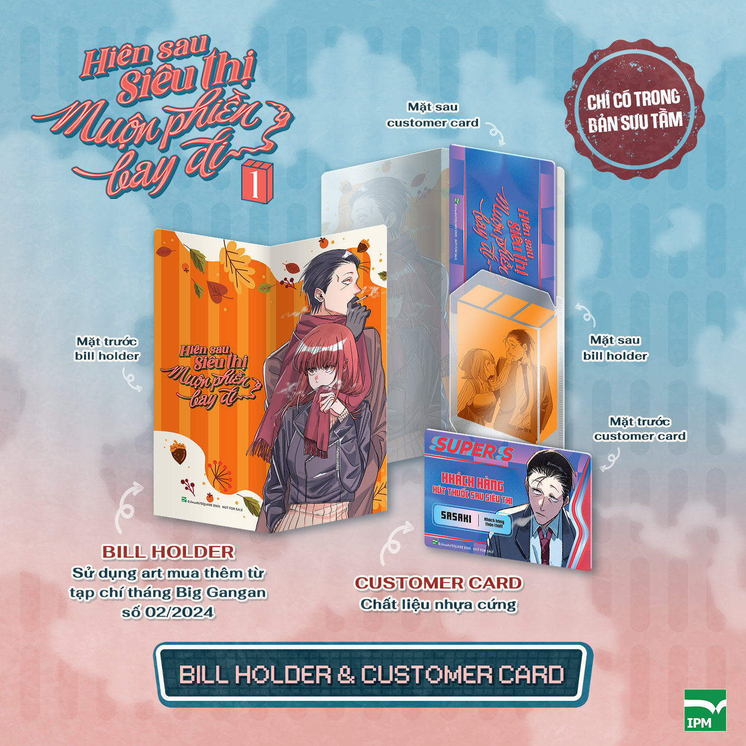 Hiên Sau Siêu Thị Muộn Phiền Bay Đi - Tập 1 - Bản Sưu Tầm - Tặng Kèm Bìa Extra + Bìa Áo Hai Mặt + Leaflet + Customer Card + Bill Holder + Keyring - Ảnh 6