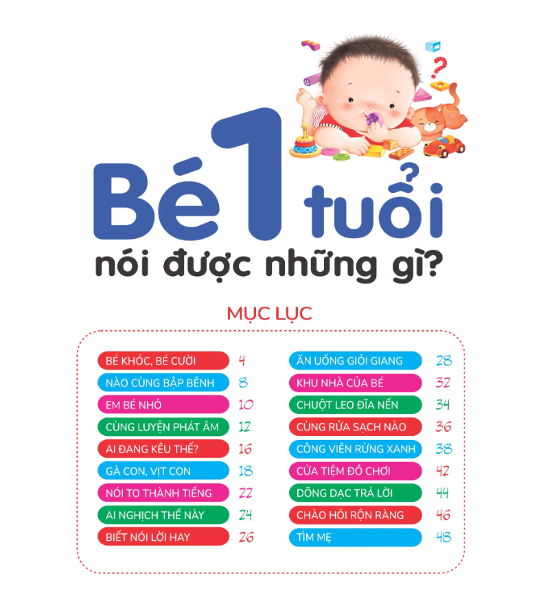 hiểu từng tuổi con - bé 1 tuổi nói được những gì? - Ảnh 3