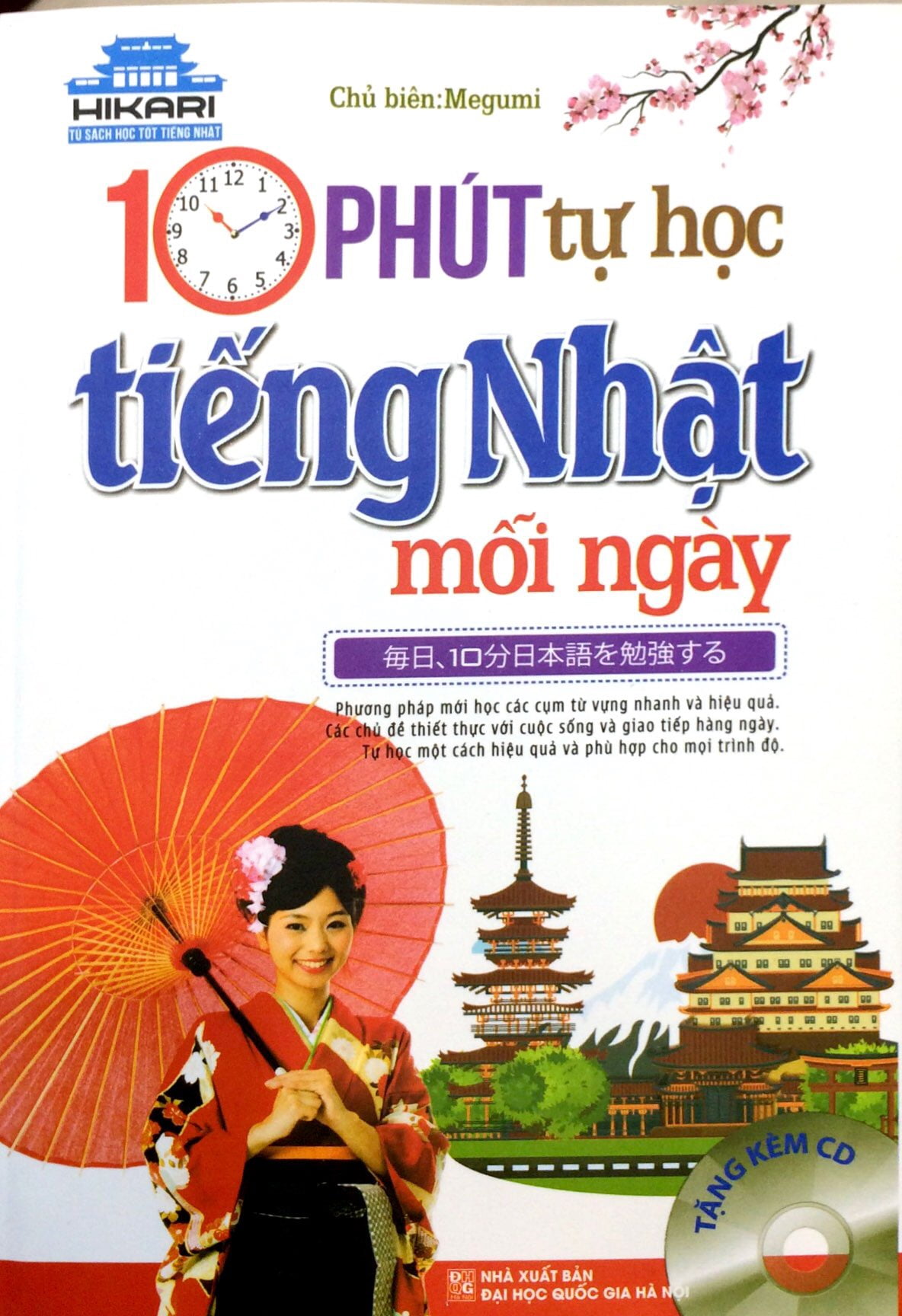 hikari - 10 phút tự học tiếng nhật mỗi ngày (kèm cd)